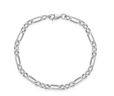 Hamilton & Inches silver charm bracelet