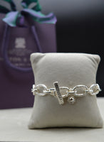 Hamilton & Inches Luna Bracelet with Sun Charm